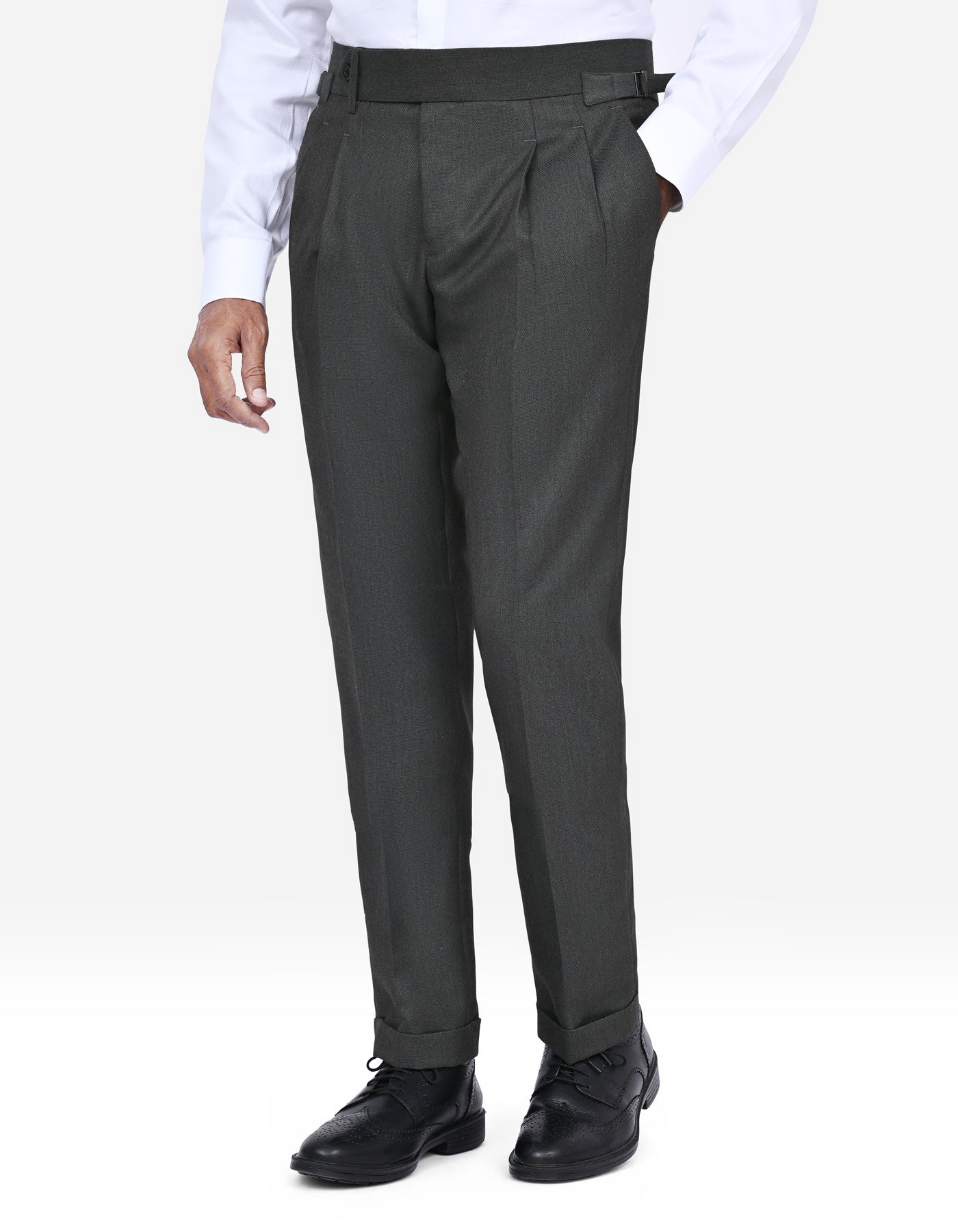 Charcoal Texture Suit ST860-1S-36