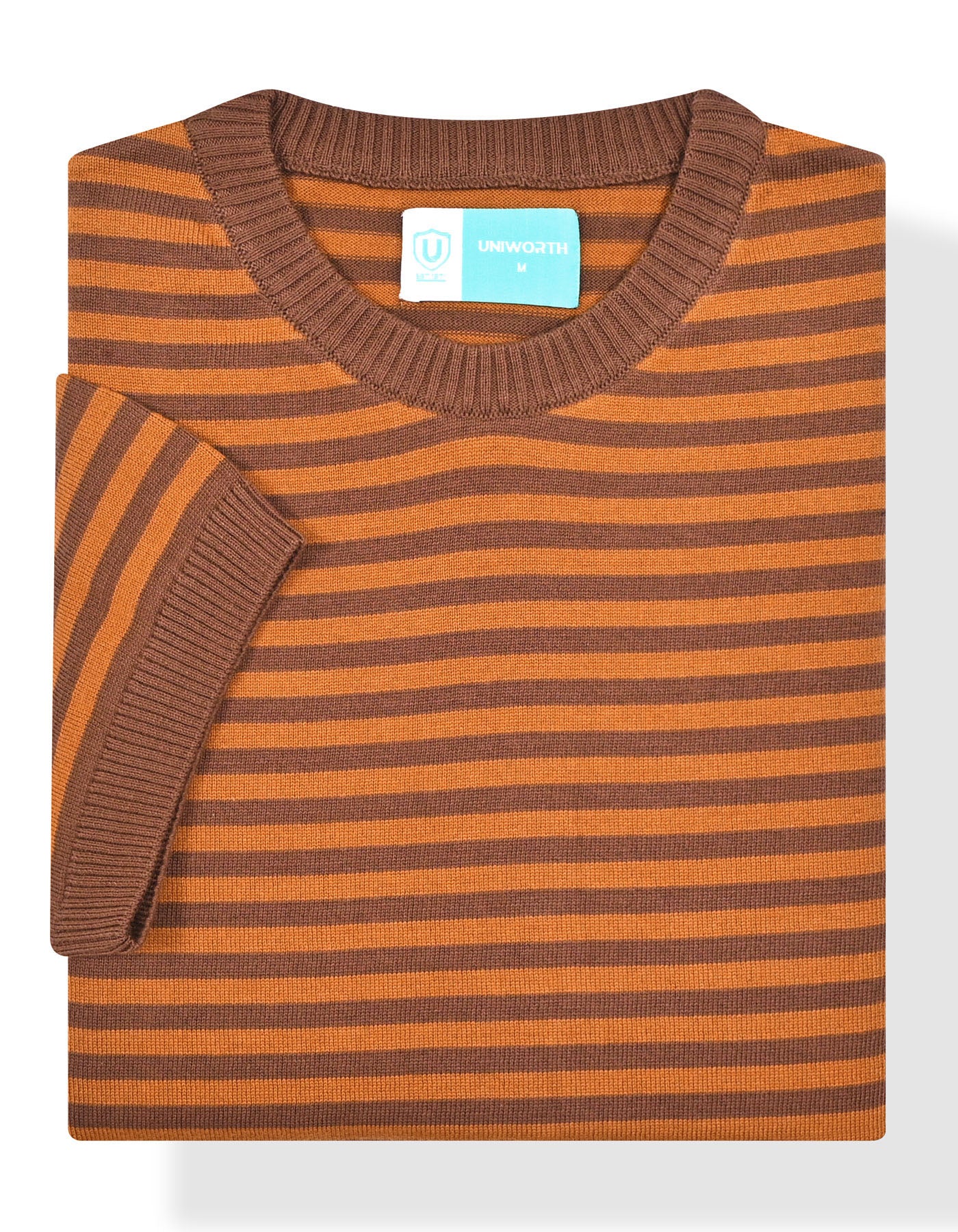 Rust Stripe Pull Over STEE2601-M