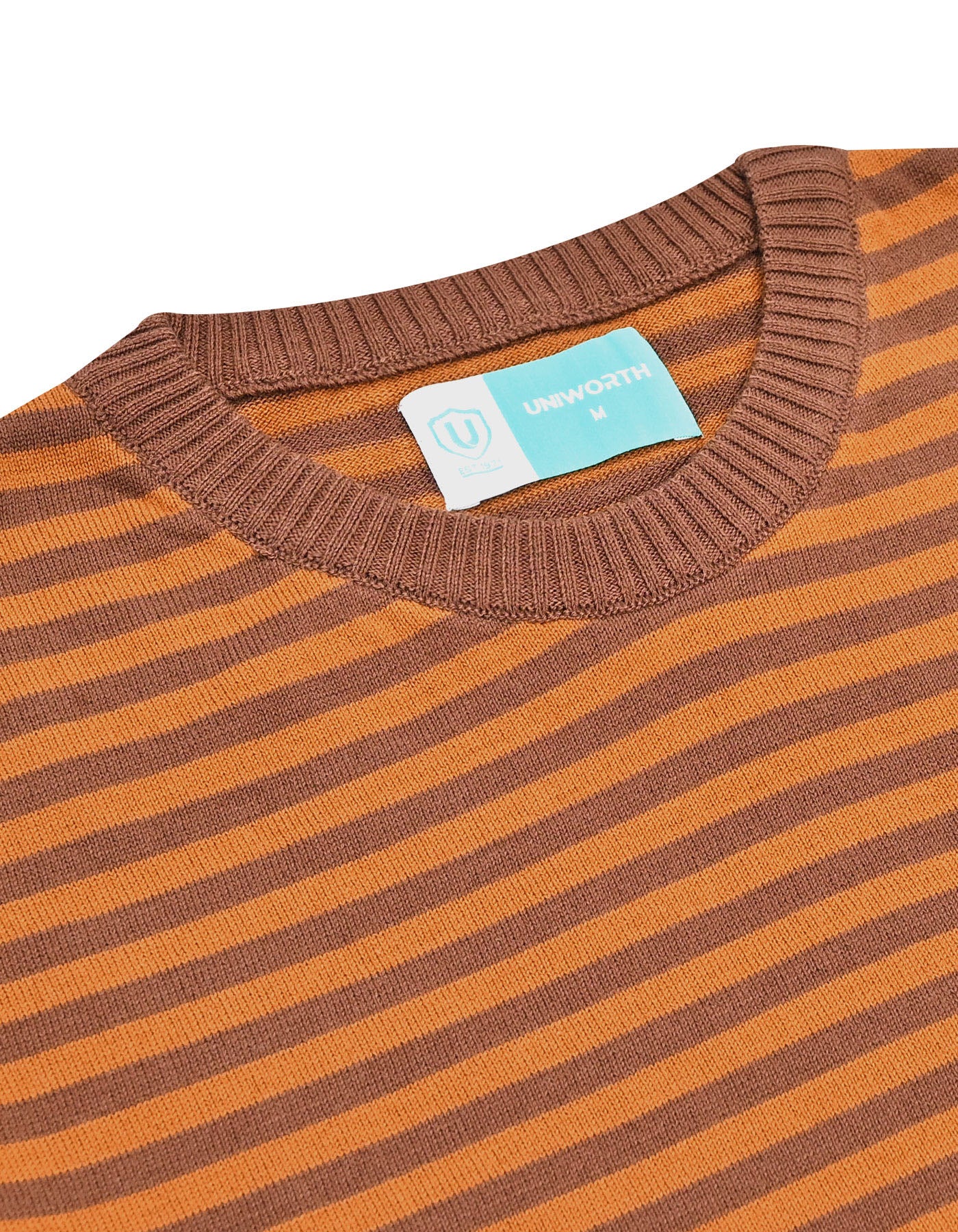 Rust Stripe Pull Over STEE2601-L