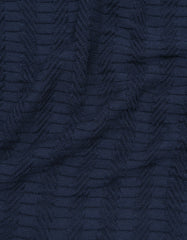 Navy Geometric Pull Over STEE2602-2-XXL