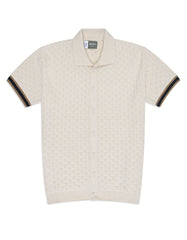 Off White Texture Cardigan STP2600-S