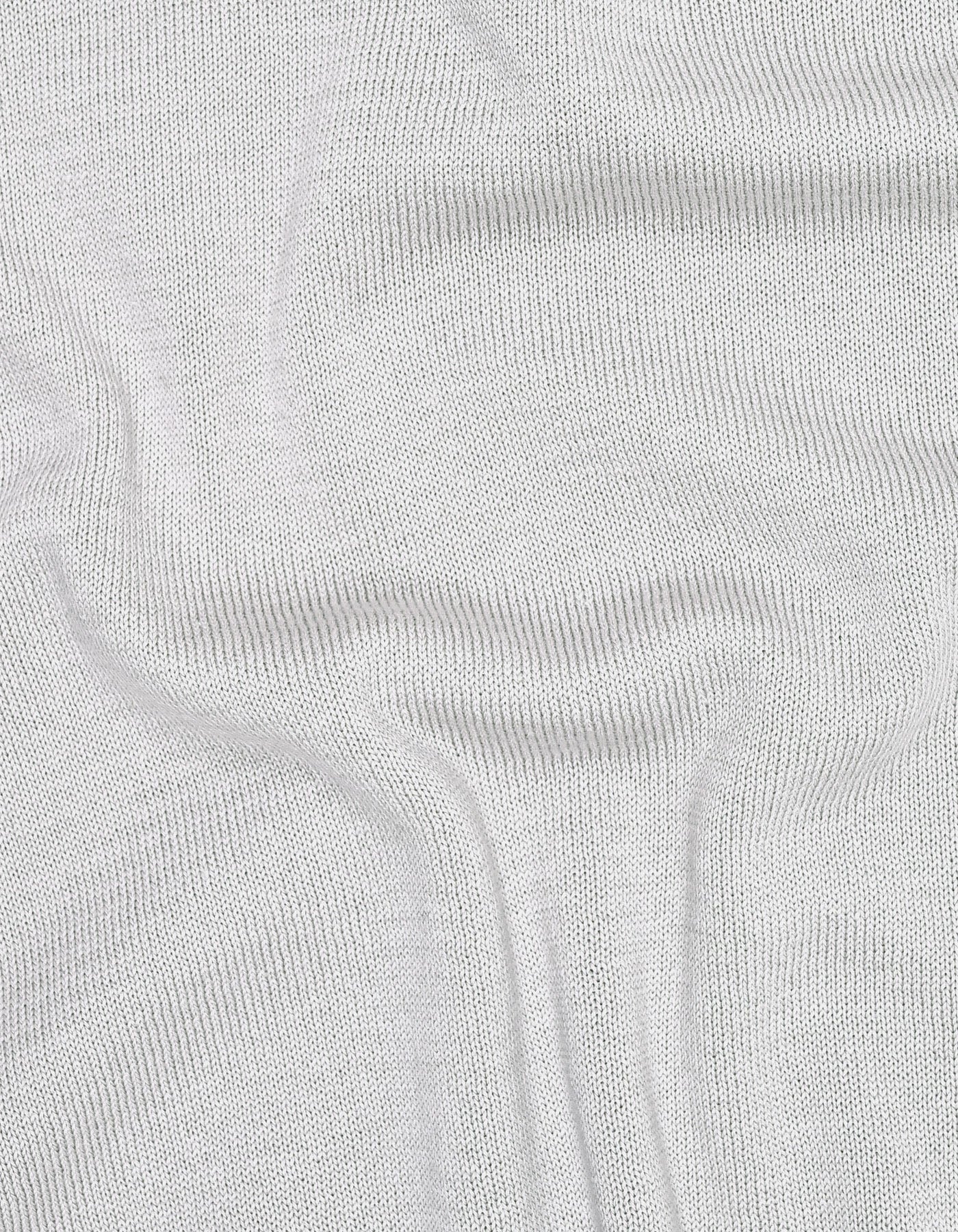 Chrome Plain Jersey Knit Sweater Polo