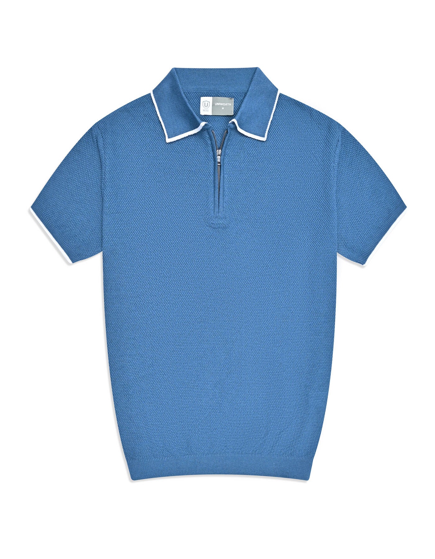 Aura Blue Plain Pull Over STP2603-1-S