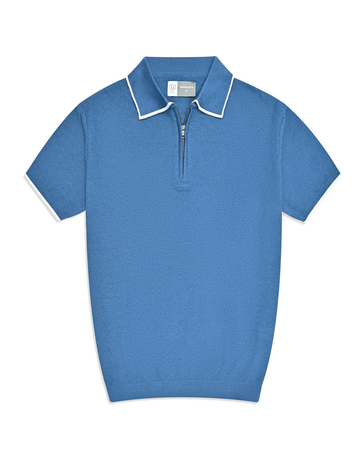 Aura Blue Plain Pull Over STP2603-1-S