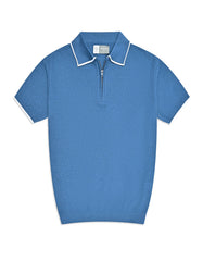 Aura Blue Plain Pull Over STP2603-1-S