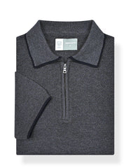 Charcoal Plain Pull Over STP2603-2-M