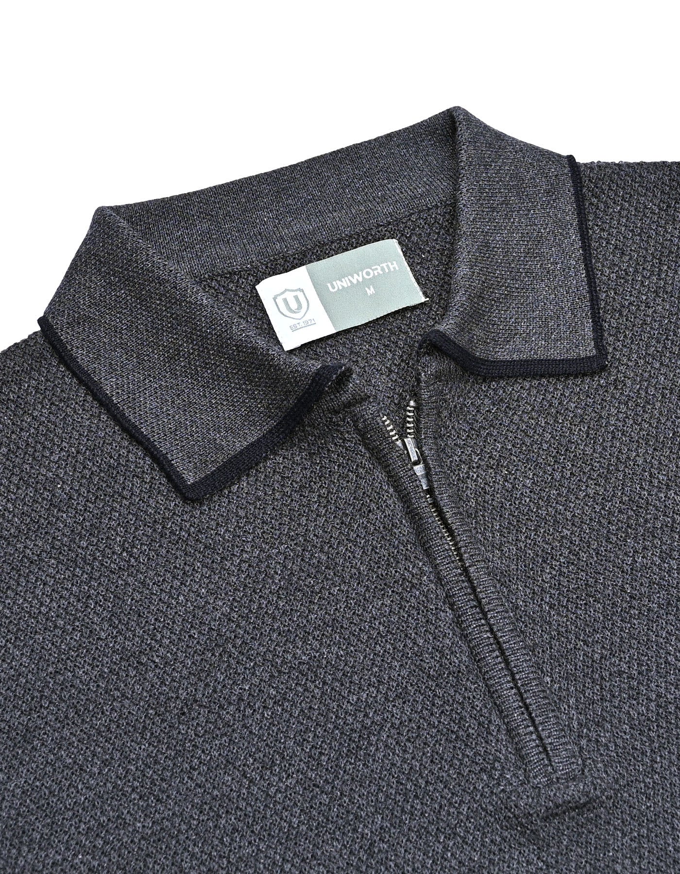Charcoal Plain Pull Over STP2603-2-L