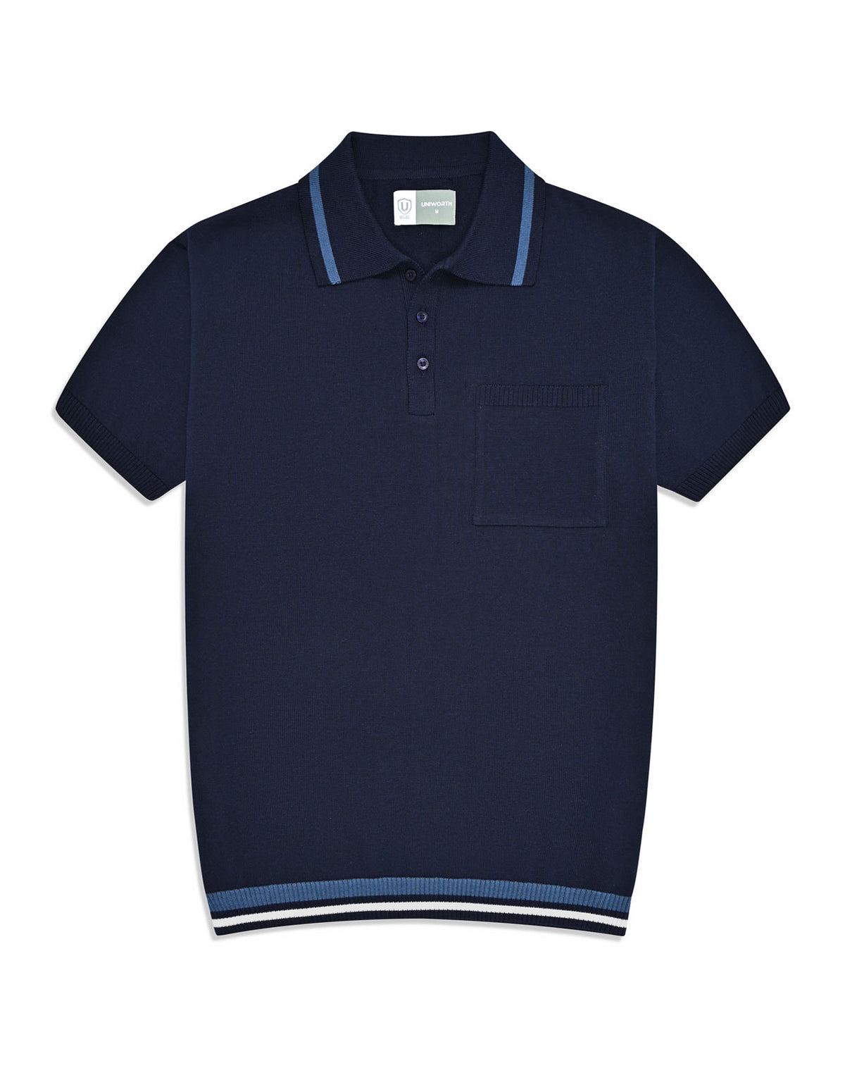 Navy Plain Pull Over STP2606-1-S