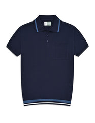 Navy Plain Pull Over STP2606-1-S