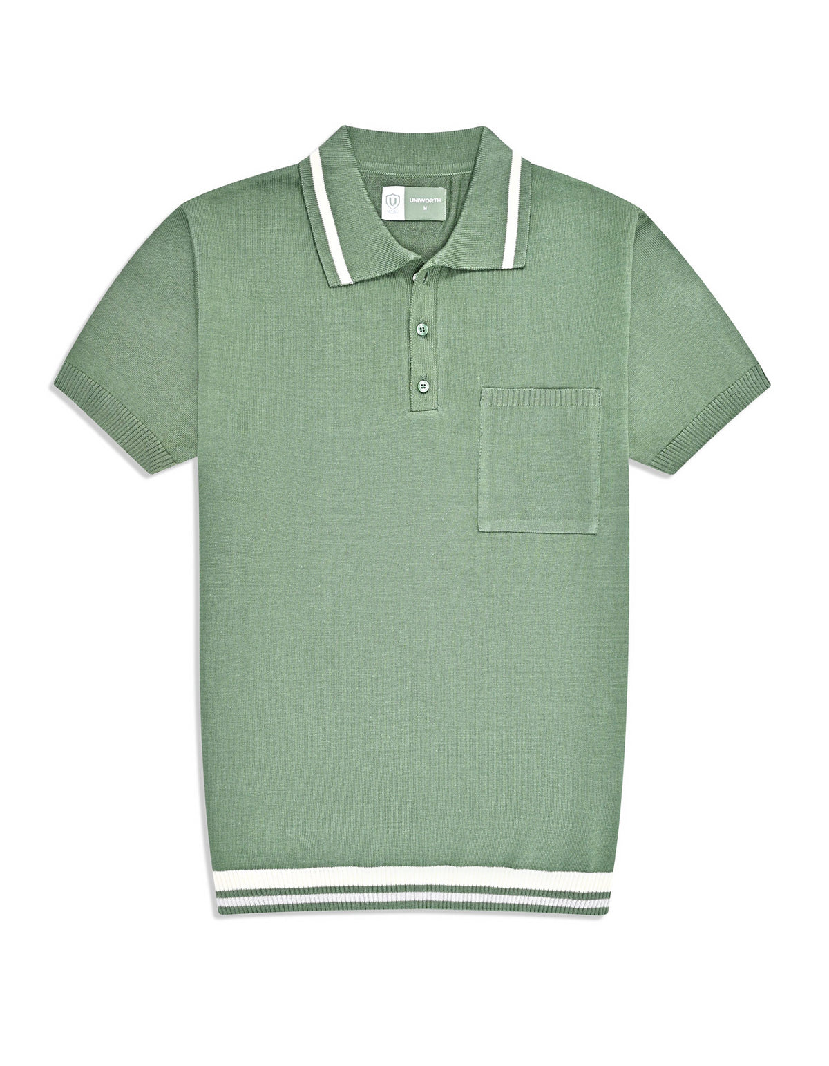 Olive Plain Pull Over STP2606-2-S
