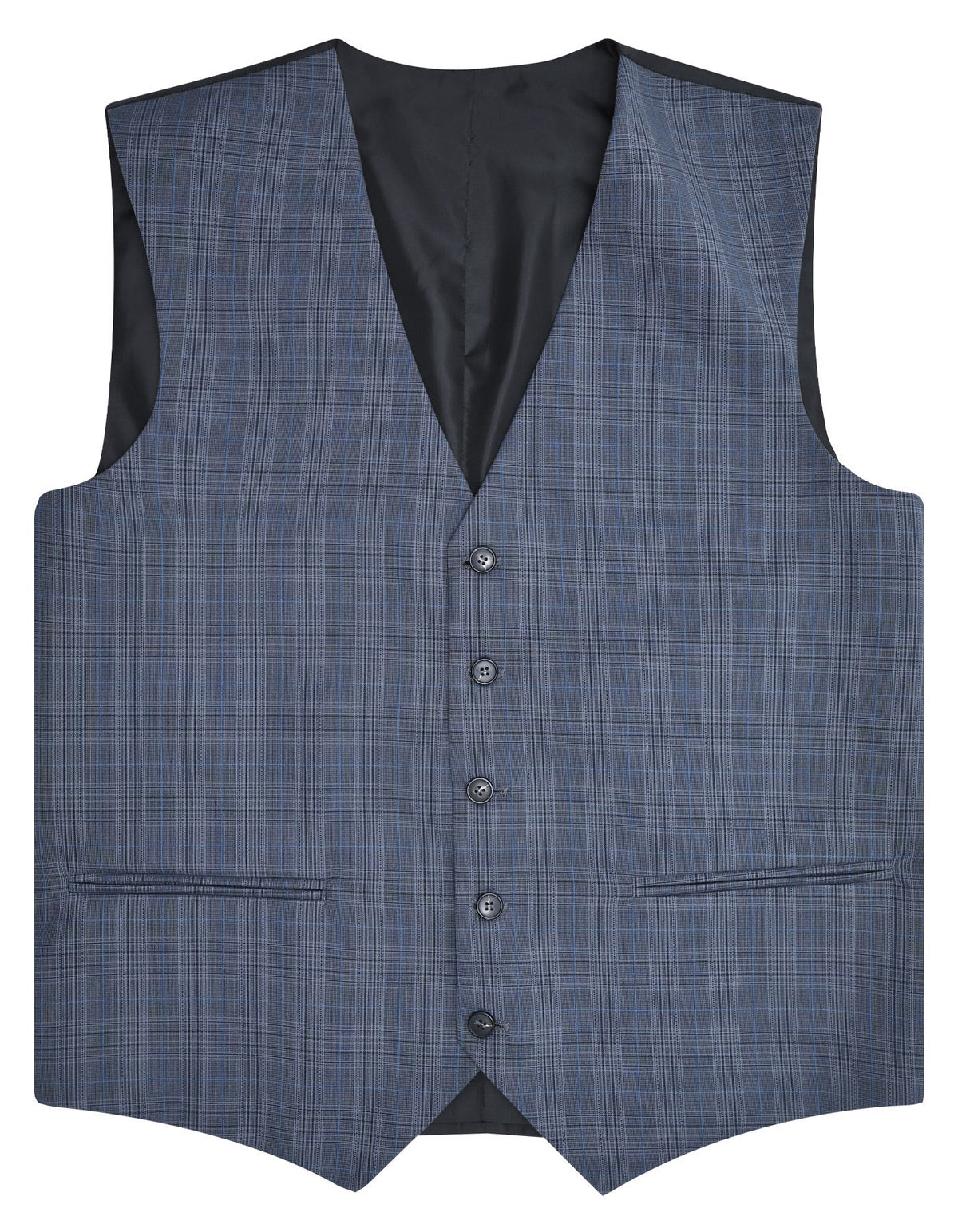 Charcoal Check Suit STW2423-34