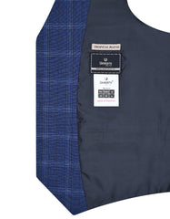 Blue Check Suit STW2424-38