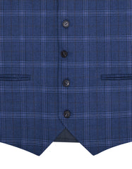 Blue Check Suit STW2424-36