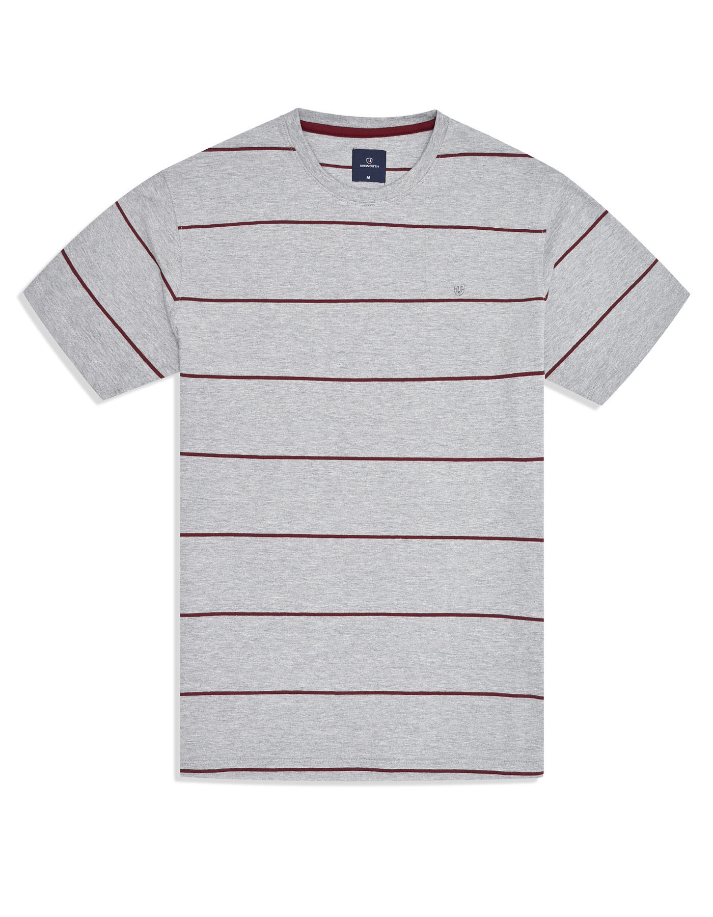 Stripe Heather Grey TCN2517-1-S