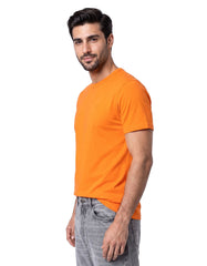 Apricot Plain Crew Neck T-shirt