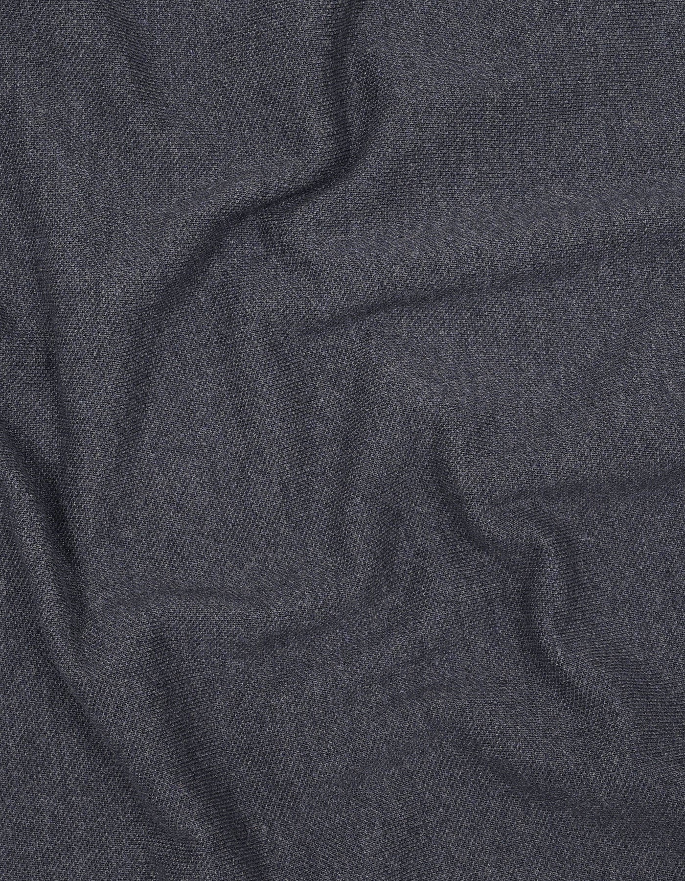 Charcoal Melange Color Block Crew Neck T-Shirt