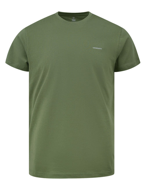 Olive Plain Basic Tee