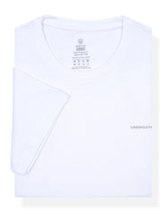 Plain White TEE2501-1-L