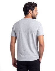 Heather Grey Plain Basic Tee