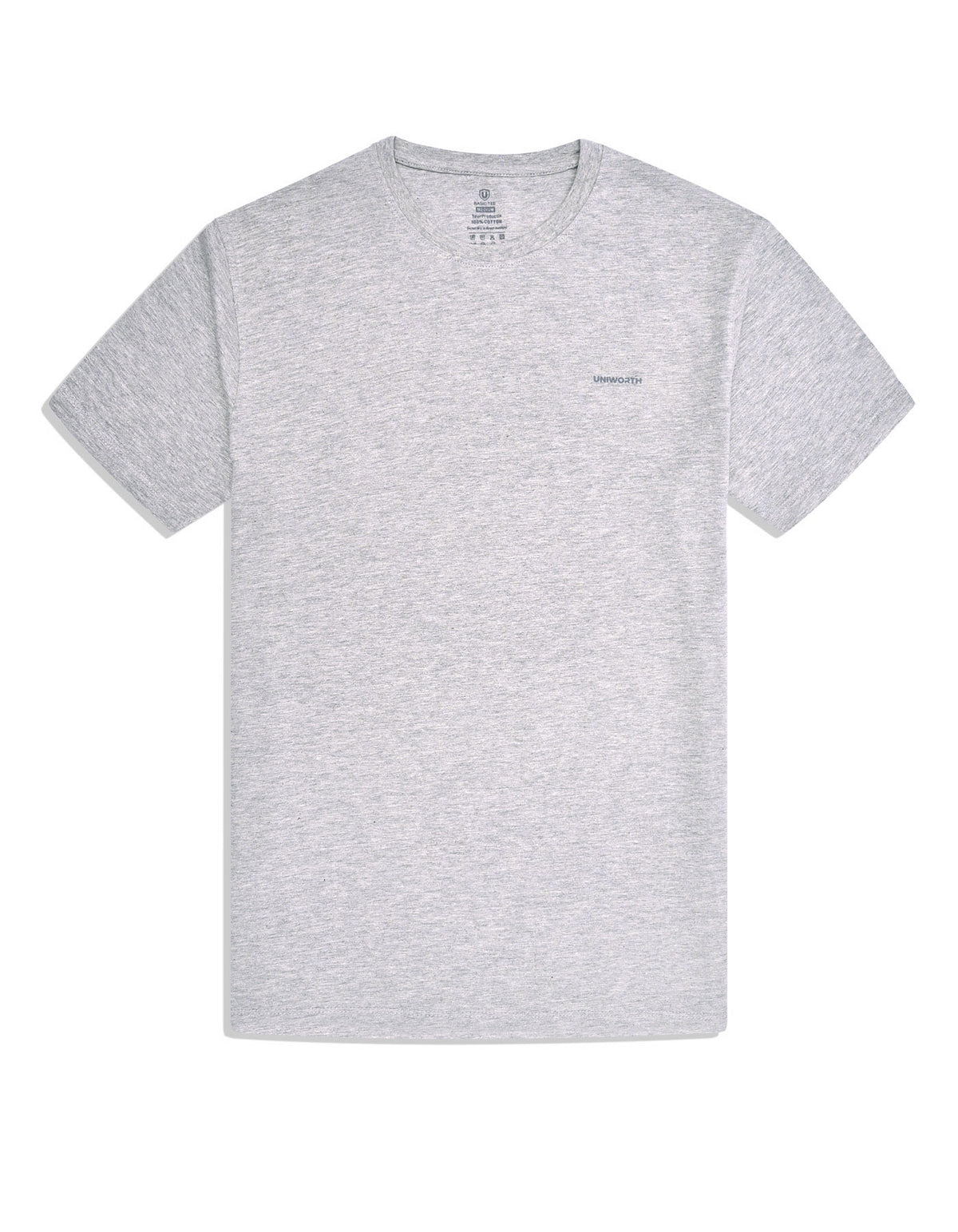 Plain Heather Grey TEE2502-1-S