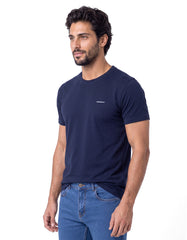 Navy Plain Basic Tee