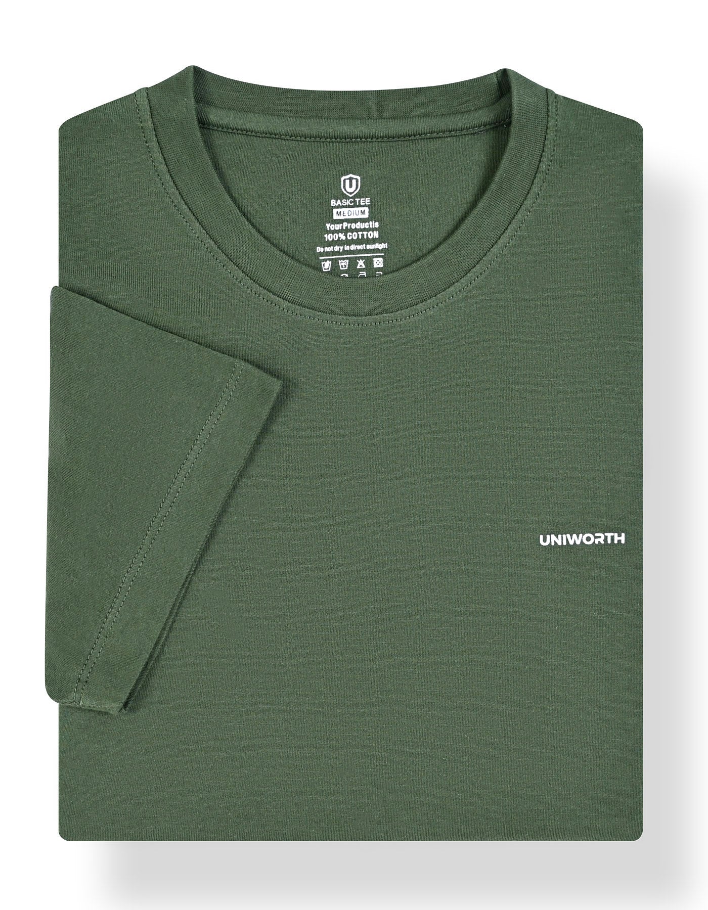 Plain Olive TEE2608-M