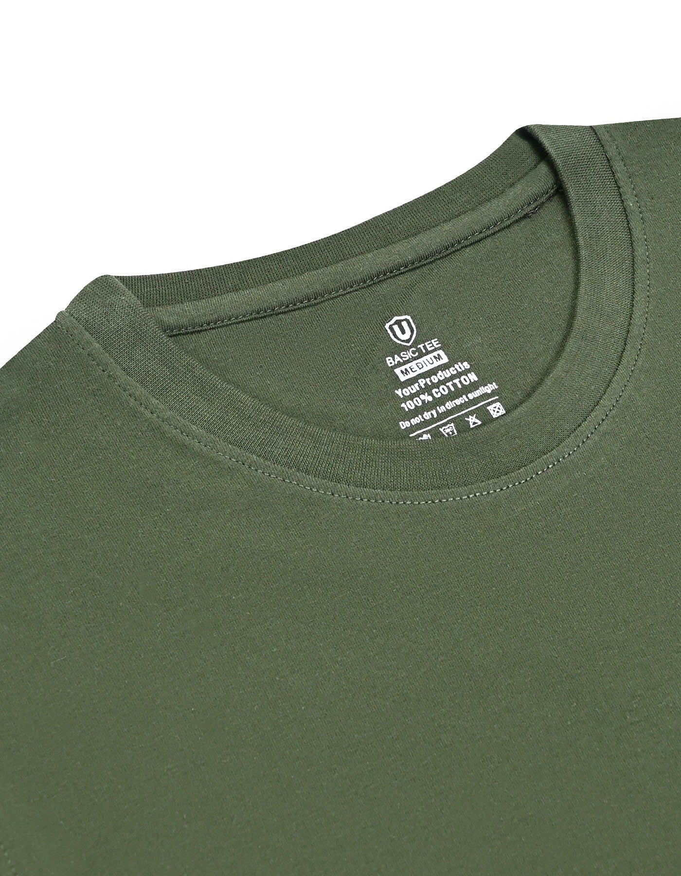 Plain Olive TEE2608-L