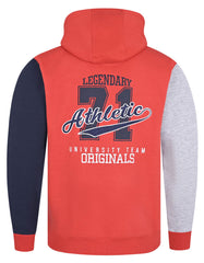 Legendary Athletic Orange Zipper Hoodie