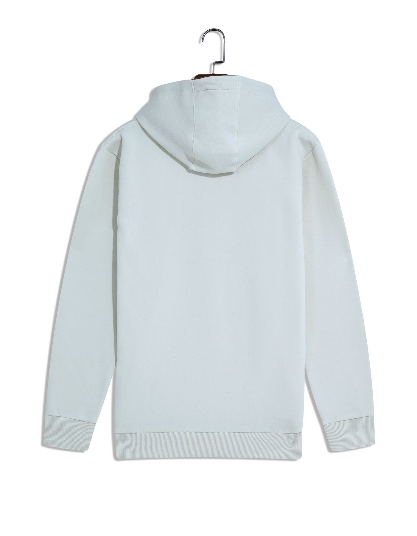 Off White Printed Pullover Hoodie