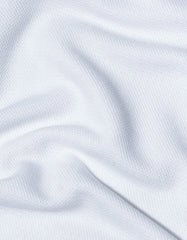 White Texture Pullover Hoodie