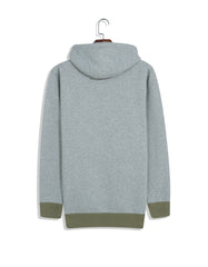 Grey Plain Pullover Hoodie