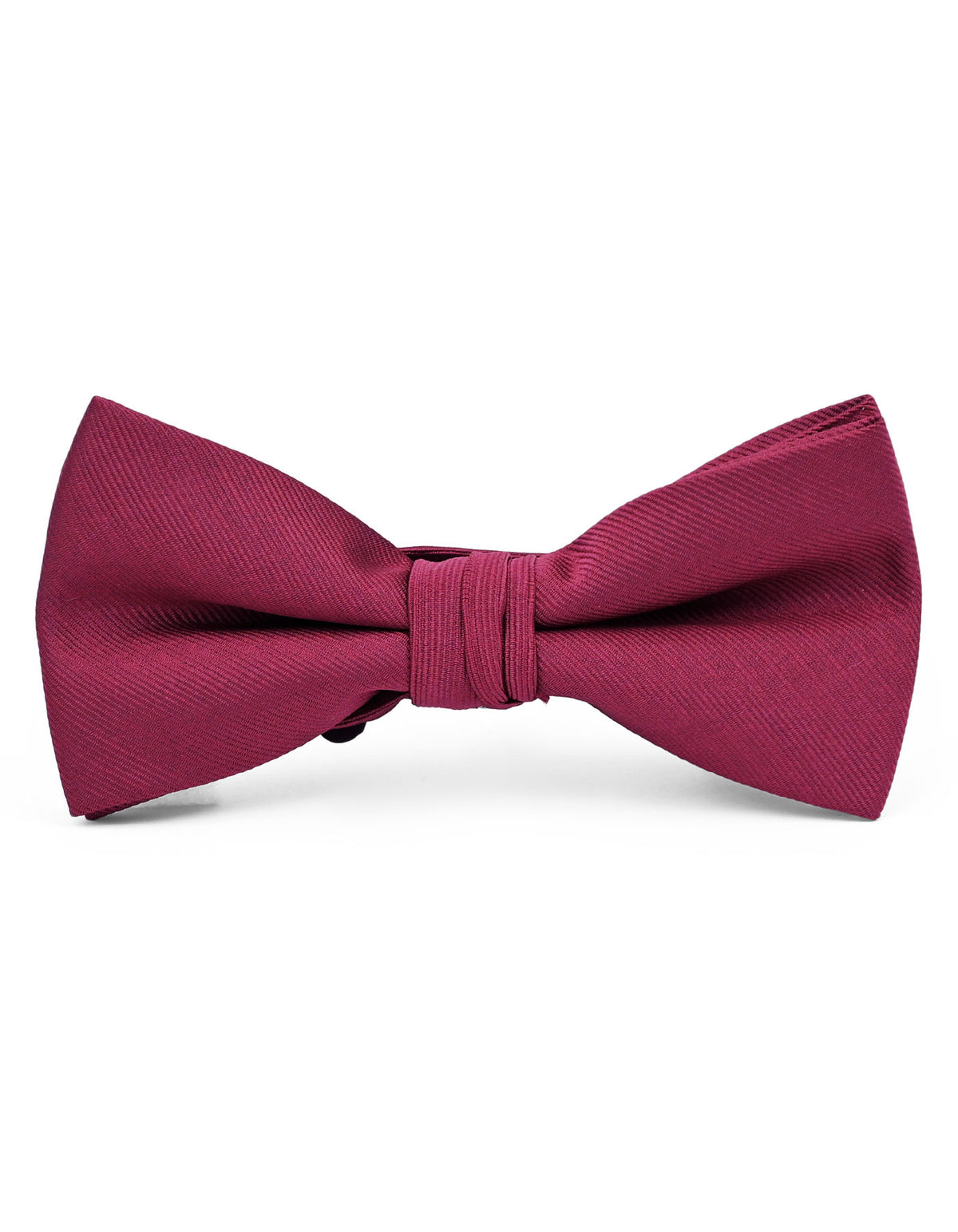 Maroon Plain Bow Tie