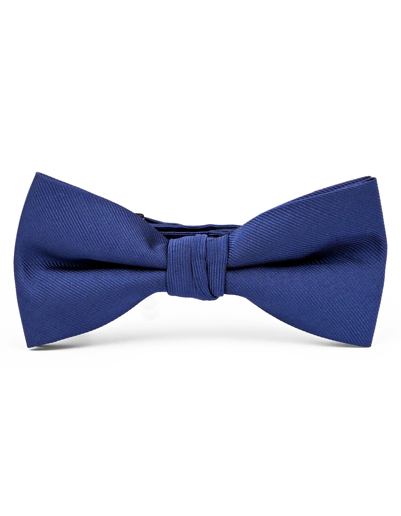 Navy Plain Bow Tie