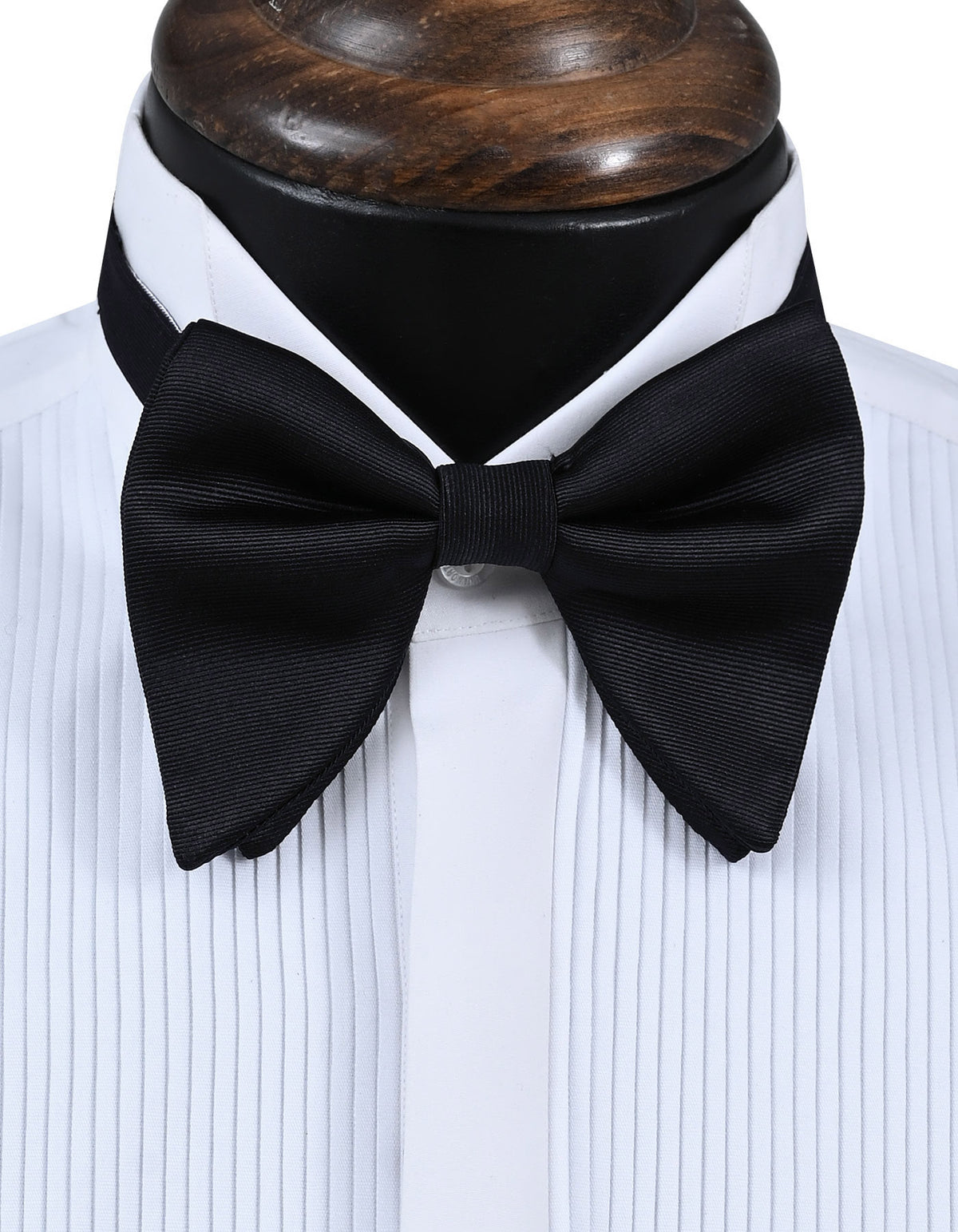 Black Butterfly Extra Wide Bow Tie