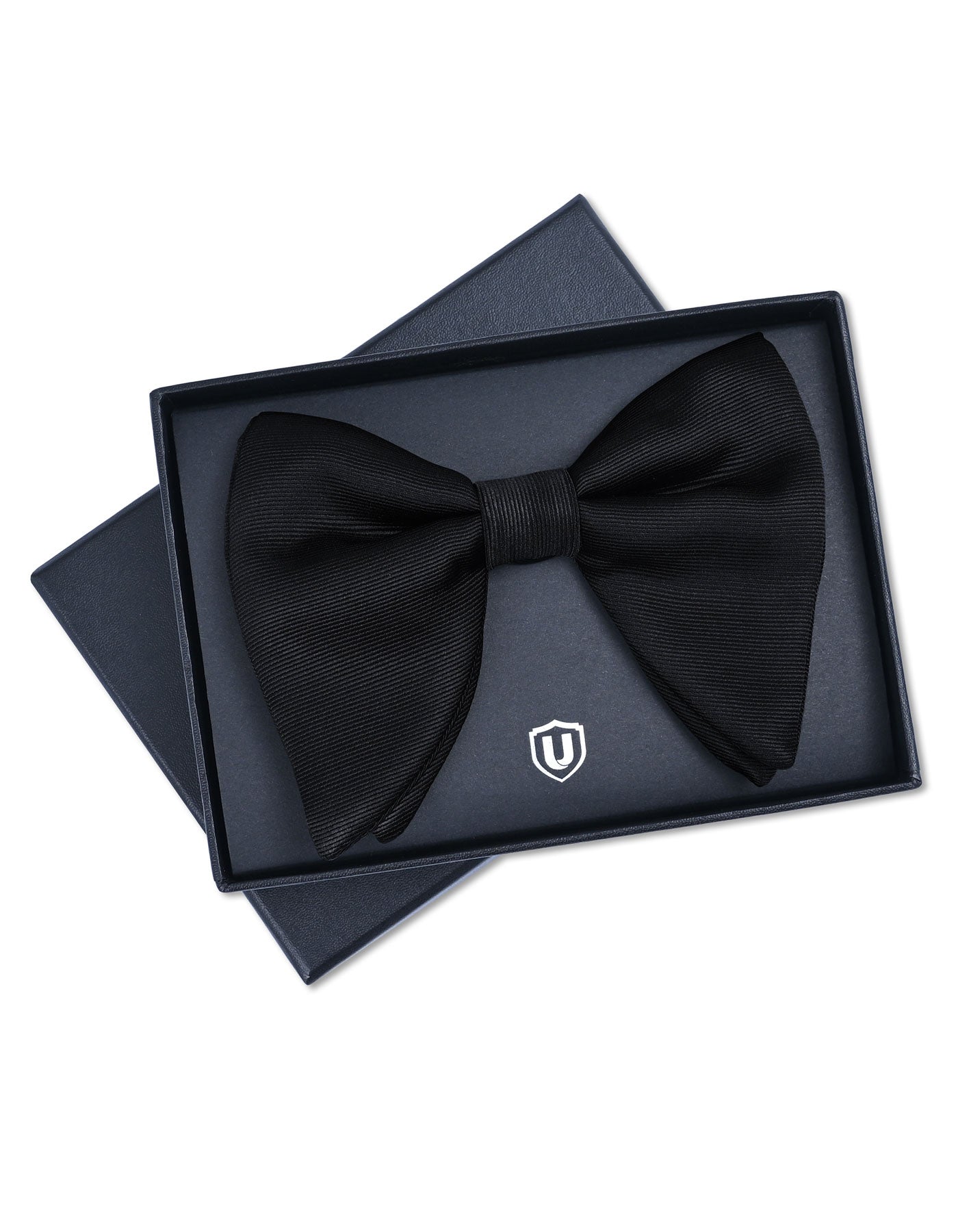 Black Butterfly Extra Wide Bow Tie