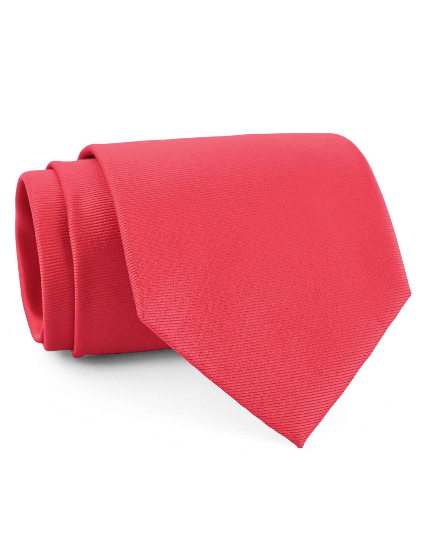Red Self Tie