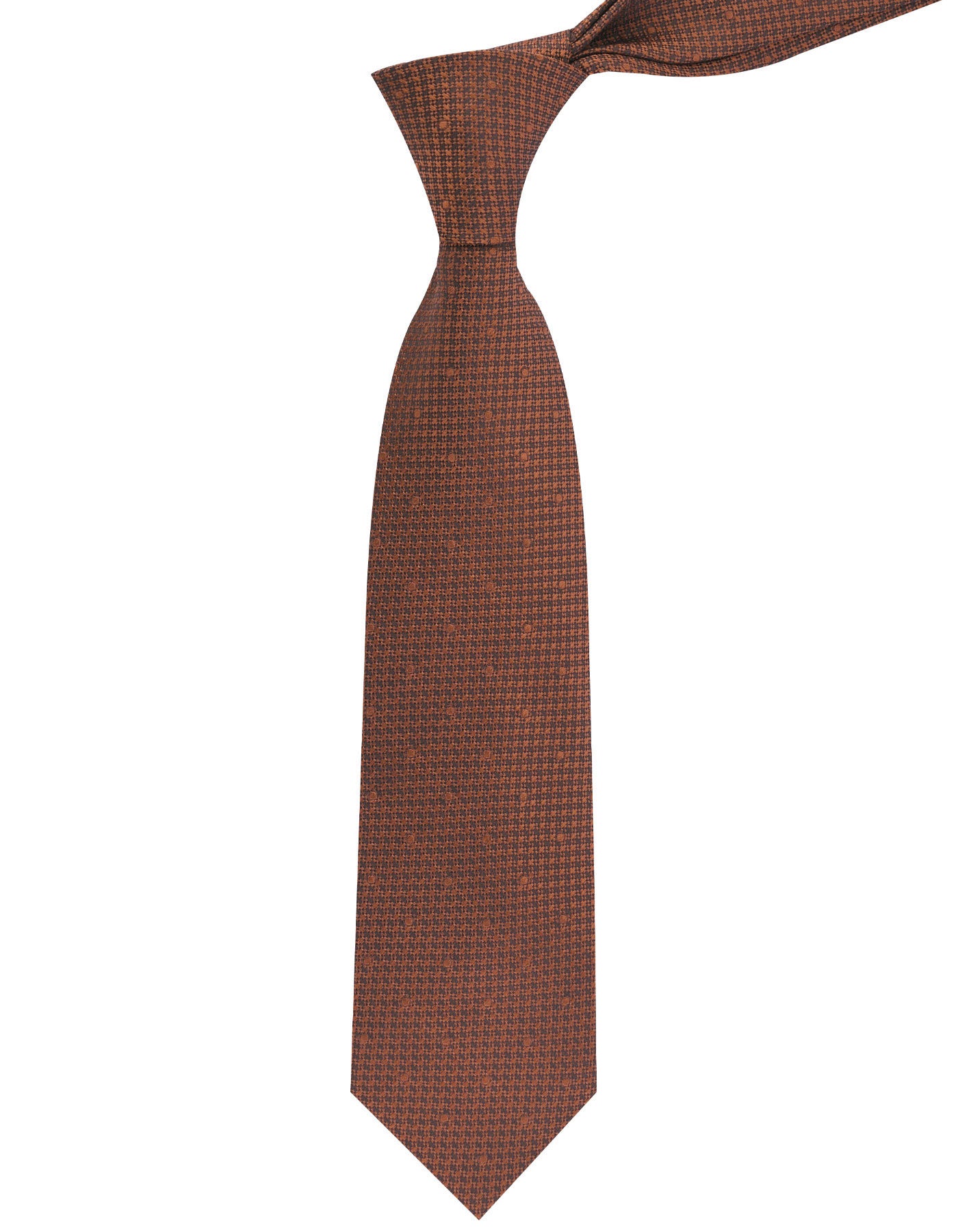 Rust Plain Tie