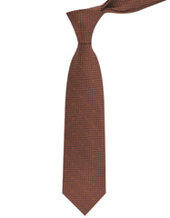 Rust Plain Tie