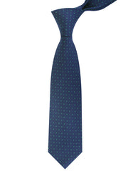 Blue/Green Geometric Tie