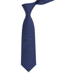 Blue/Yellow Geometric Tie