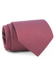 Burgundy Geometric Tie