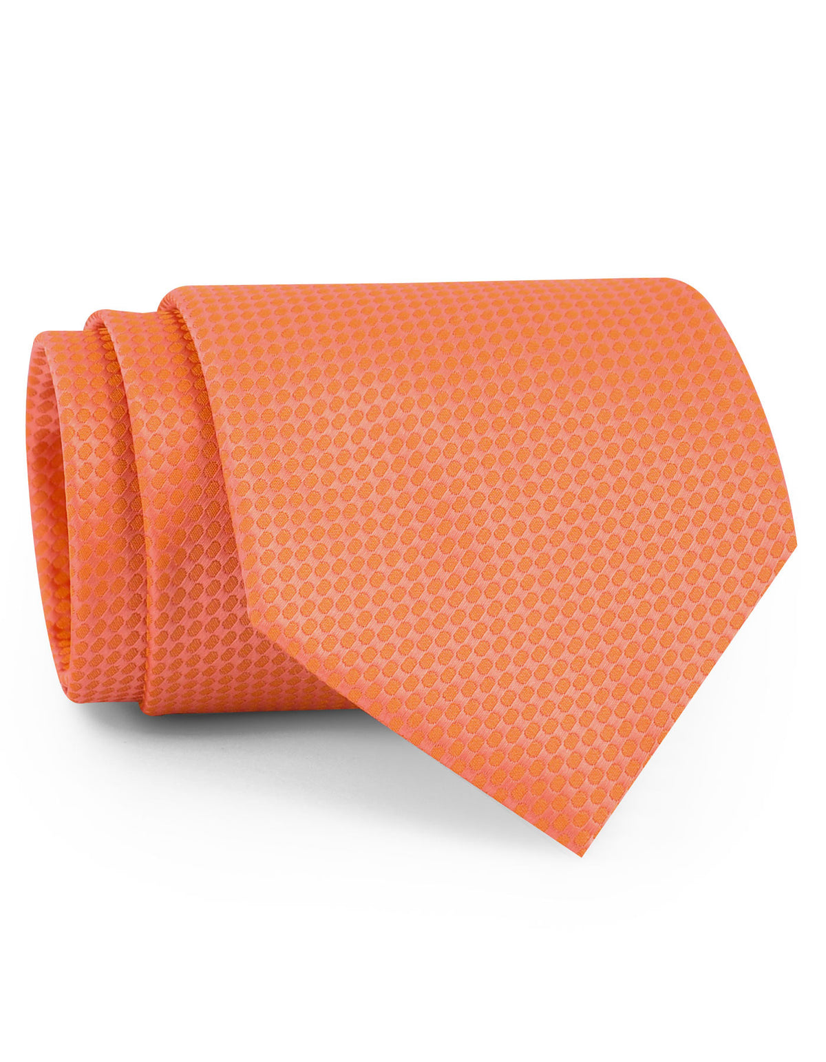 Peach Plain Tie