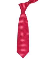Red Geometric Tie