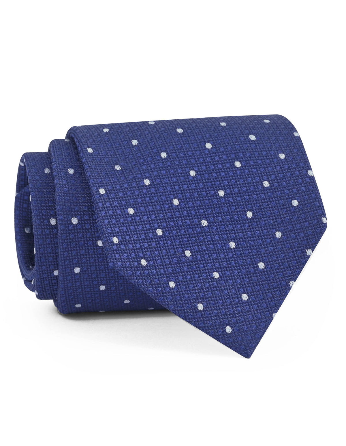 Navy Dotted Tie
