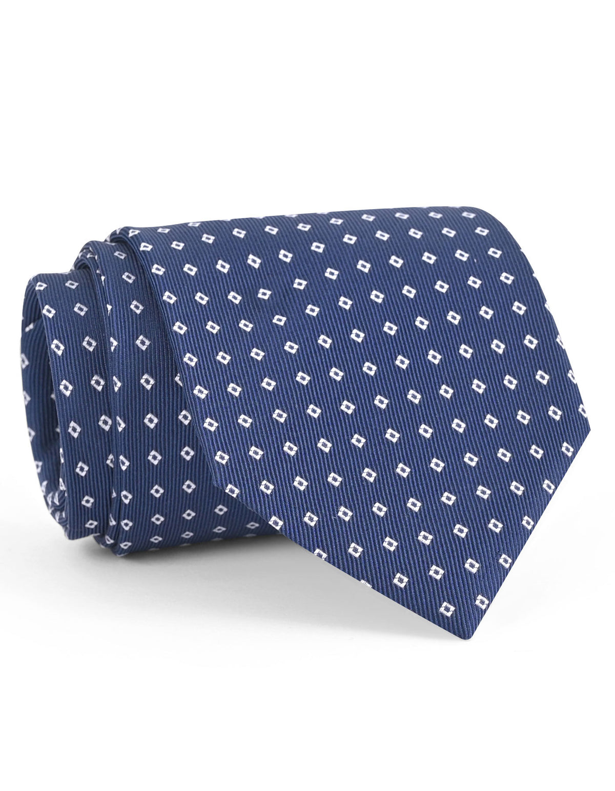 Navy Geometric Tie