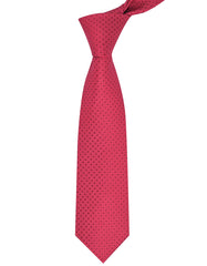 Maroon Dotted Tie