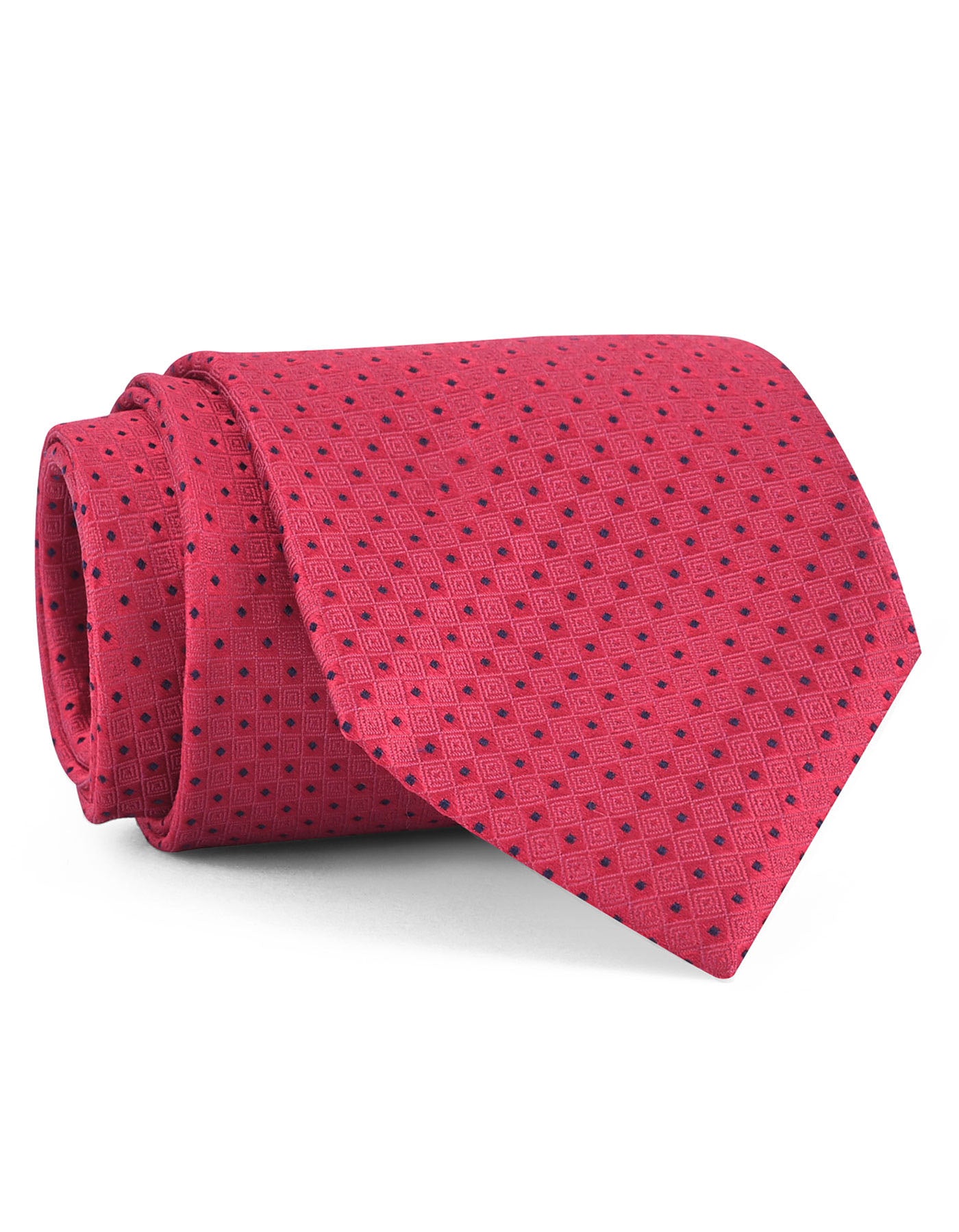 Maroon Dotted Tie