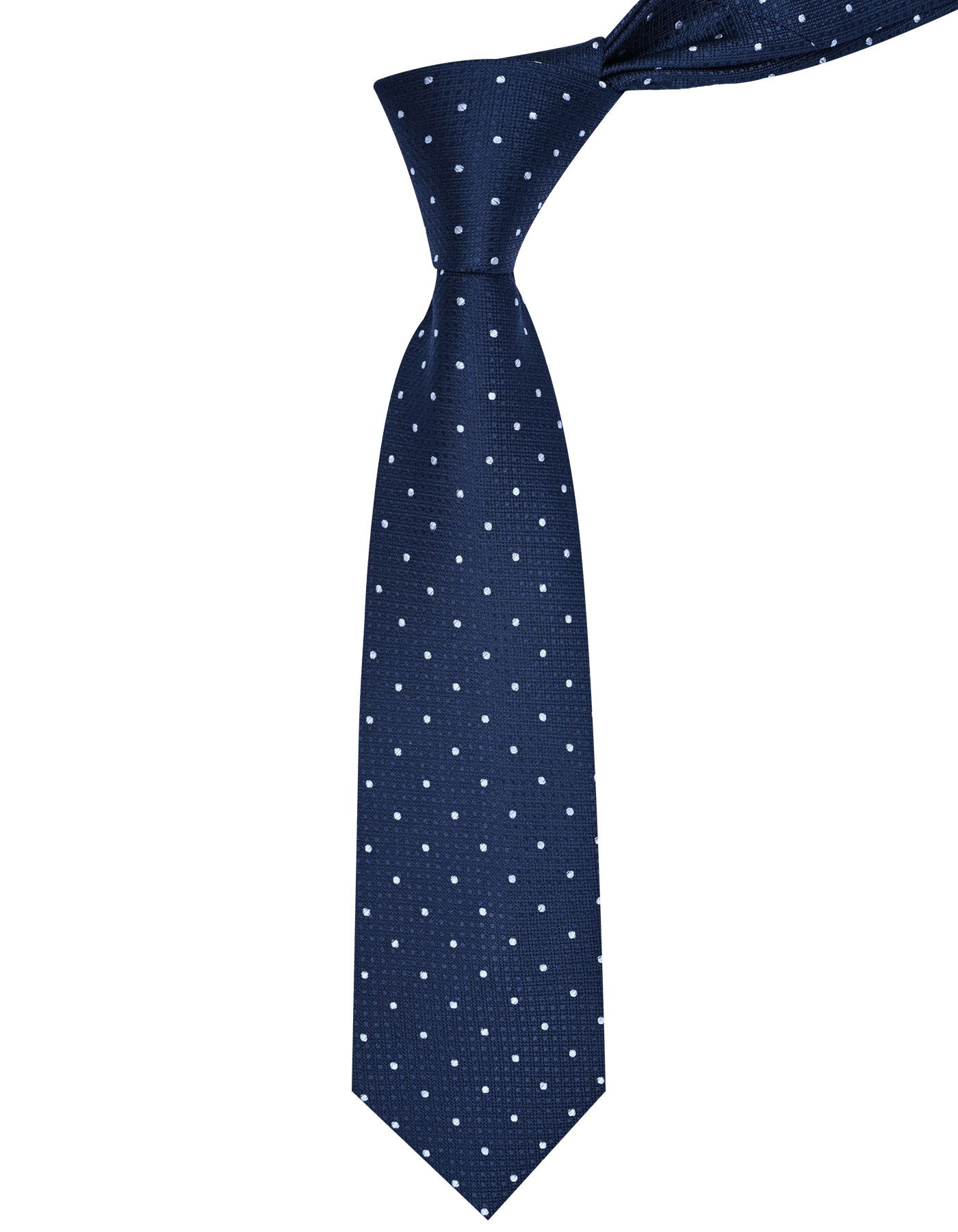 Navy Dotted Tie