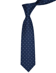 Navy Dotted Tie
