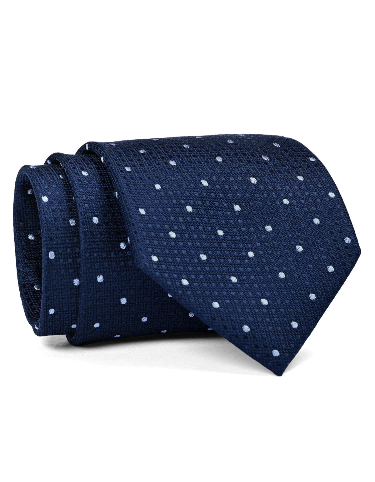 Navy Dotted Tie